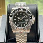 New Copy 2024 Rolex Bruce Wayne GMT-Master II Stainless Steel Watches